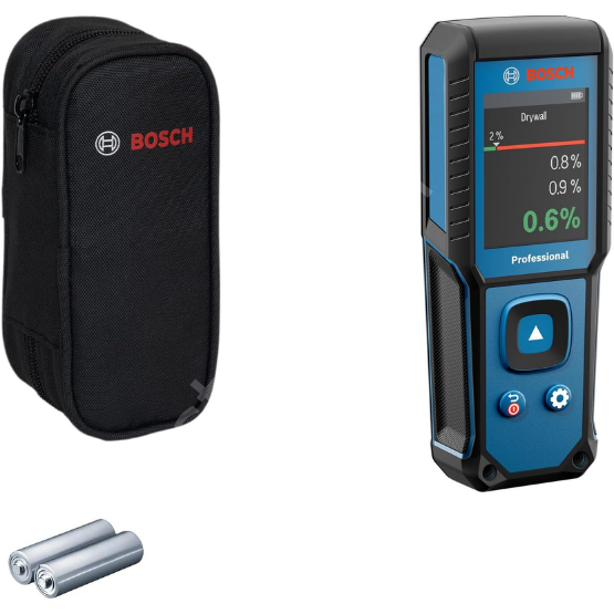 Bosch Professional GMM 1-15 Temassız Dijital Nem Ölçer (Kapasitif Ölçüm / Tahribatsız) - 0601078200