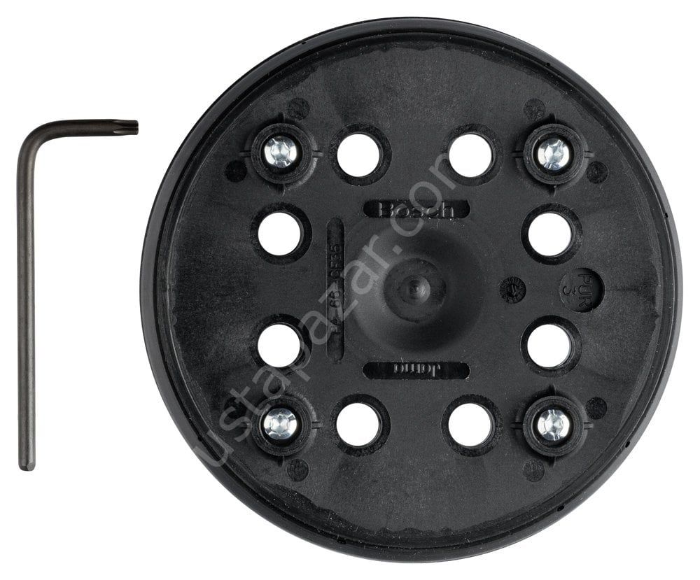 Bosch - 125 mm Zımpara Tabanı Orta Sertlikte (PEX) 2608601169