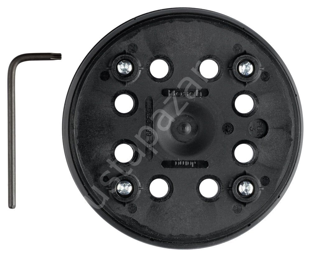 Bosch - 125 mm Zımpara Tabanı Orta Sertlikte (PEX) 2608601169