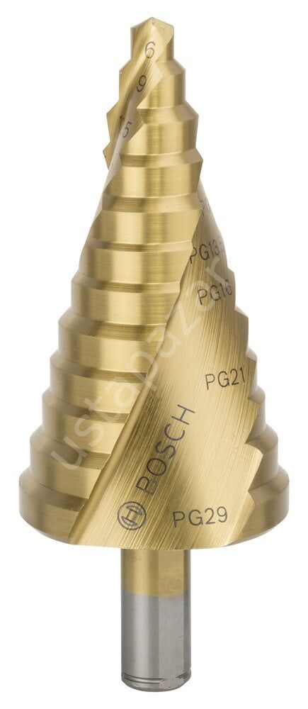 Bosch - HSS-TiN 12 Kademeli Matkap Ucu PG7-PG29 2608587435