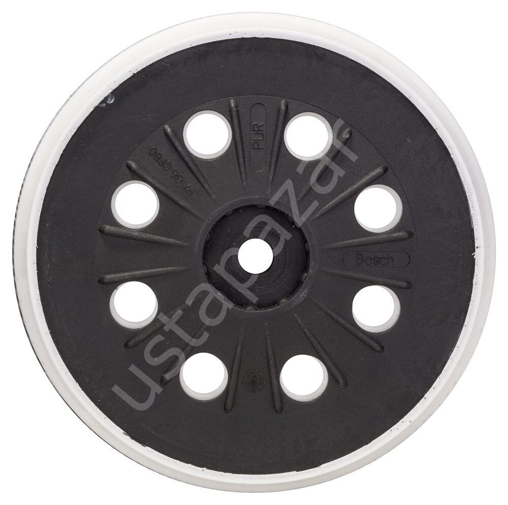 Bosch - 125 mm Zımpara Tabanı Orta Sertlikte (GEX) 2608601607
