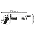 Bosch Professional GWS 1400 1400 W Avuç Taşlama