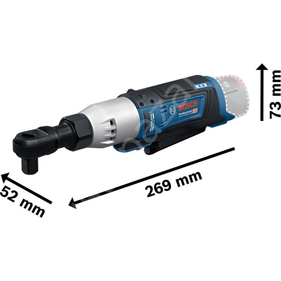 Bosch Professional GRC 12V-60 Akülü Köşeli Somun Sıkma Makinesi 06019N8500