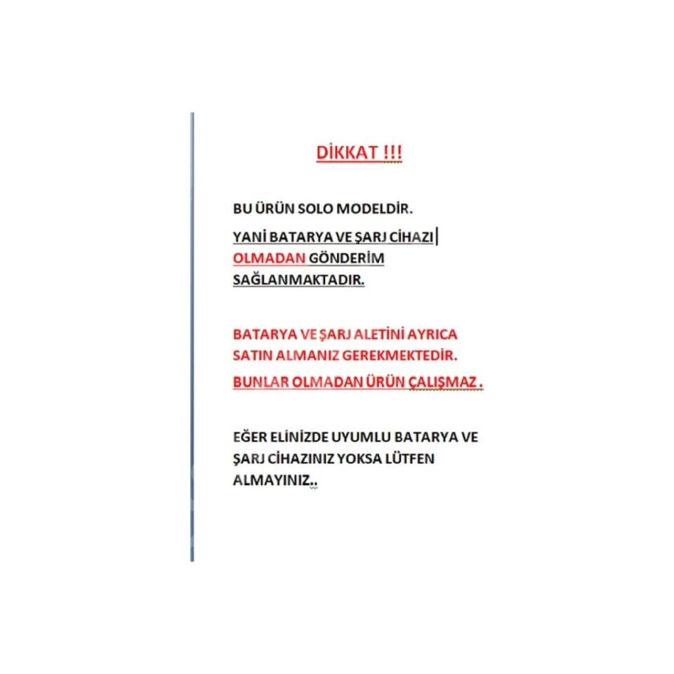 Bosch PRofessional Gsr 120 Li Solo -(Dikkat ! Çanta, Batarya ve Şarj Aleti Yoktur.)