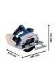 Bosch Professional GKS 185-Li Akülü Daire Testere (Solo -Aküsüz) 06016C1221