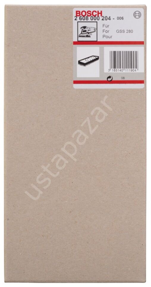 Bosch - 115*230 mm Zımpara Tabanı 2608000204
