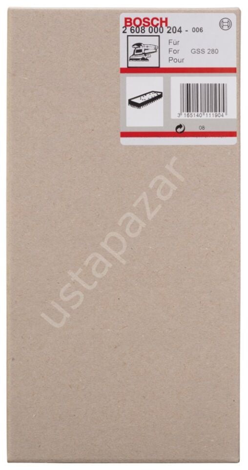 Bosch - 115*230 mm Zımpara Tabanı 2608000204