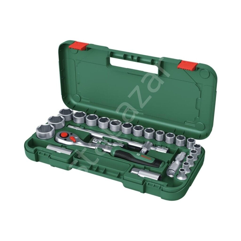 Bosch 1/2 Cırcırlı Somun Sıkma Seti 25 Parça 1600A02Z9F
