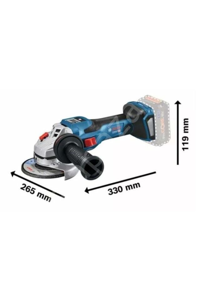 Bosch Professional Gws 18V-15 Sc Akülü Avuç Taşlama 18 Volt (Akü ve Şarj Aleti Hariç) 06019H6100