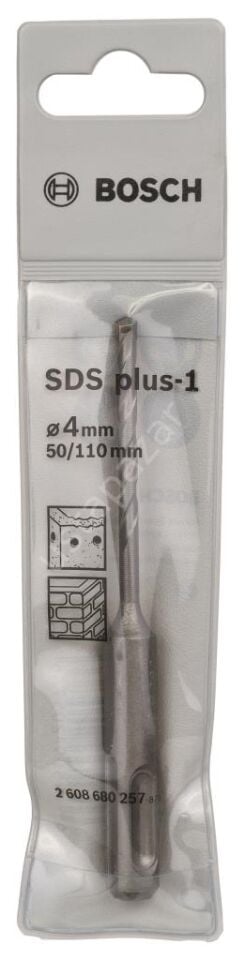 Bosch - Plus-1 Serisi, SDS-plus Kırıcı Delici Matkap Ucu 4*110 mm 2608680257