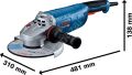 Bosch Professional GWS 27-180 J 2700 W Taşlama Makinesi 06018C4320