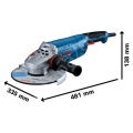 Bosch Professional GWS 27-230 J 2700 W Taşlama Makinesi 06018C5320