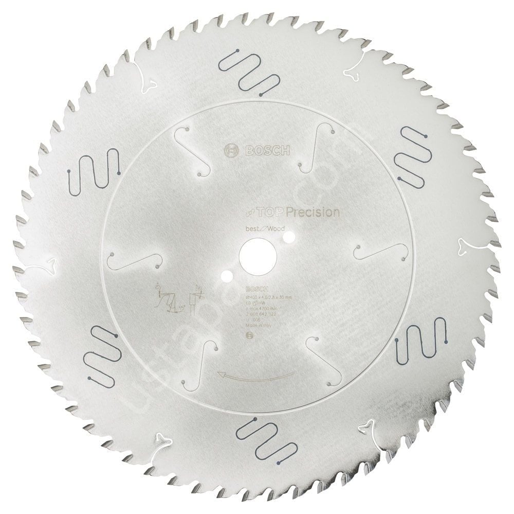 Bosch - Best Serisi Hassas Kesim Ahşap için Daire Testere Bıçağı 400*30 mm 60 Diş 2608642122