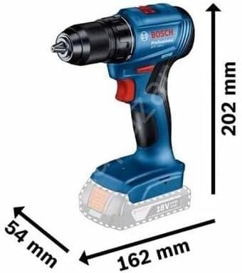Bosch Professional GDX 18V-285 + GSR 185-Li 5 Ah Çift Akülü Elektrikli El Aletleri Seti 06019K3026