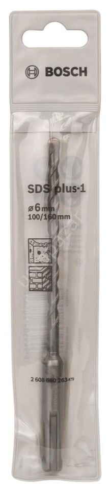 Bosch - Plus-1 Serisi, SDS-plus Kırıcı Delici Matkap Ucu 6*160 mm 2608680263