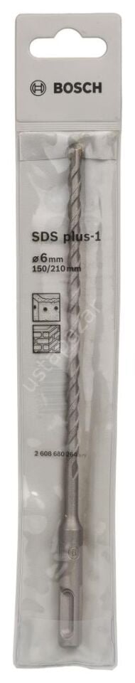 Bosch - Plus-1 Serisi, SDS-plus Kırıcı Delici Matkap Ucu 6*210 mm 2608680264