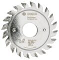 Bosch - Best Serisi Hassas Kesim Lamine Panel için Ön Çizme Bıçağı 80*20 mm 10+10 Diş 2608642126