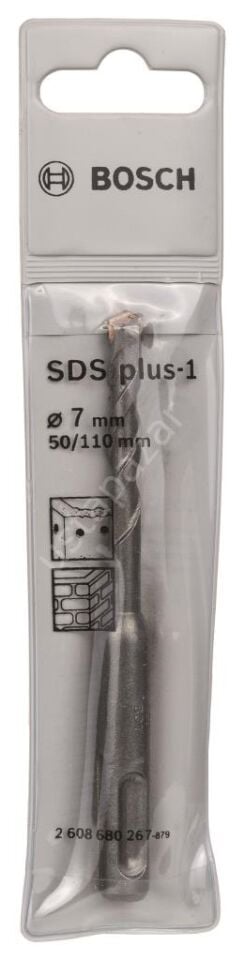 Bosch - Plus-1 Serisi, SDS-plus Kırıcı Delici Matkap Ucu 7*110 mm 2608680267