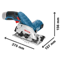 Bosch Professional GKS 12V-26 (Solo) Akülü Daire Testere Makinesi 06016A1001