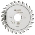 Bosch - Best Serisi Hassas Kesim Lamine Panel için Ön Çizme Bıçağı 100*22 mm 12+12 Diş 2608642128