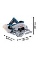 Bosch Professional GKS 18V-68 C (Solo) Akülü Daire Testere Makinesi