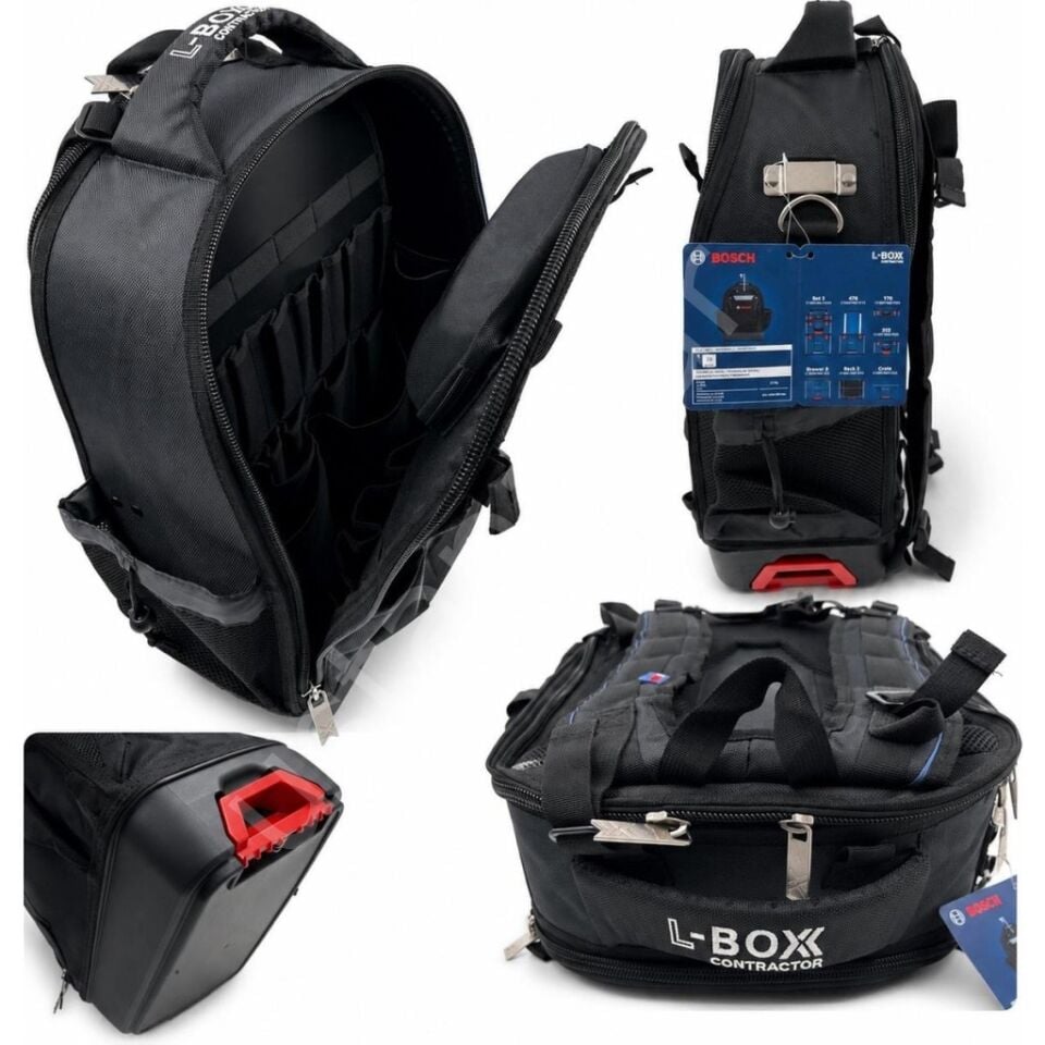 Bosch Professional L-Boxx Contractor Alet Taşıma Sırt Çantası 1600A037E5