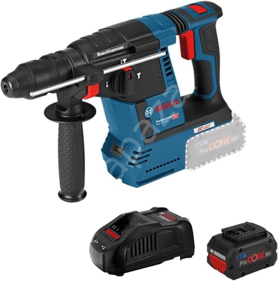 Bosch Professional GBH 18V-26 8 Amper Tek Akülü Kırıcı Delici 0615990M3N