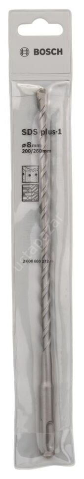 Bosch - Plus-1 Serisi, SDS-plus Kırıcı Delici Matkap Ucu 8*260 mm 2608680272