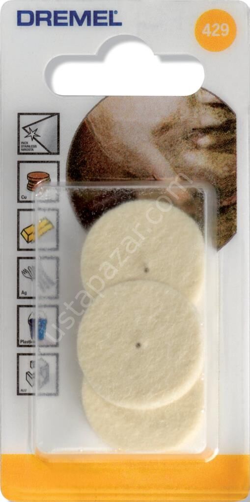 DREMEL® Parlatma Diski 26 mm (429) 26150429JA