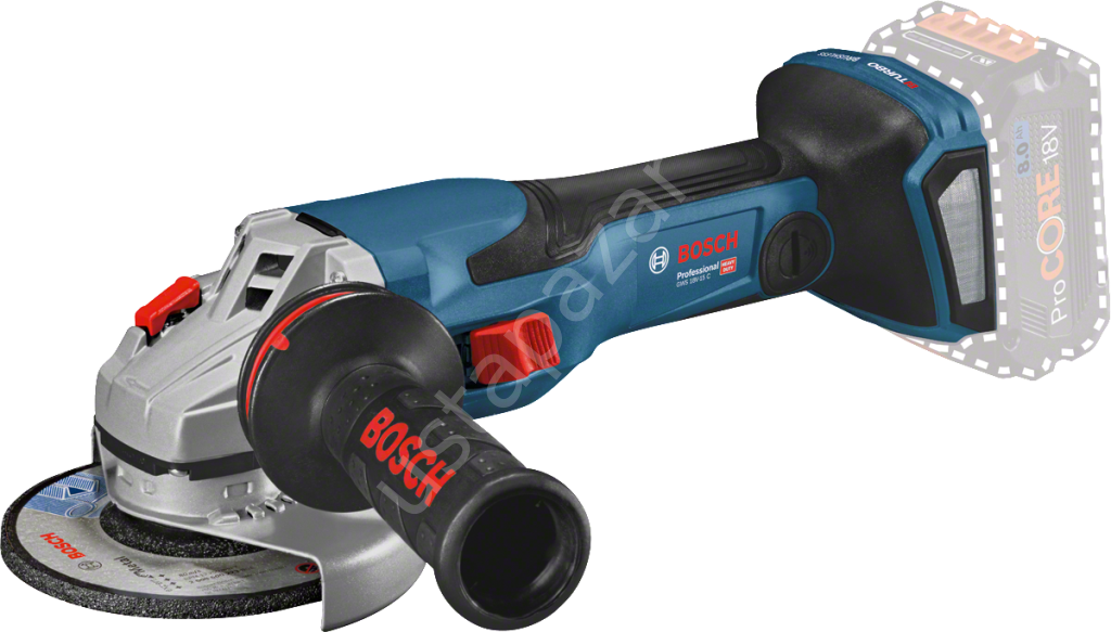 Bosch Professional GWS 18V-15 C (Solo) Akülü Taşlama Makinesi 06019H6000