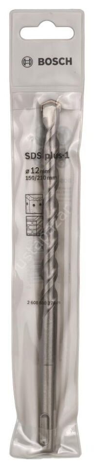 Bosch - Plus-1 Serisi, SDS-plus Kırıcı Delici Matkap Ucu 12*210 mm 2608680278
