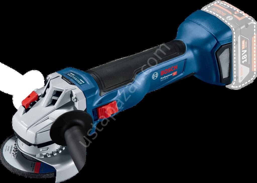 Bosch Professional GWS 18V-10 (Solo) Akülü Taşlama Makinesi (115mm) 06019J4000