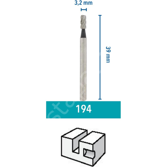 DREMEL® Yüksek Devirli Kesici 3,2 mm (194) 26150194JA