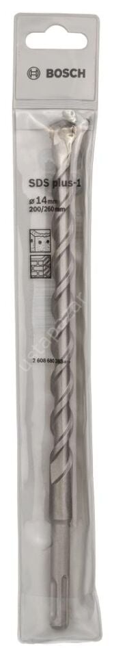 Bosch - Plus-1 Serisi, SDS-plus Kırıcı Delici Matkap Ucu 14*260 mm 2608680283