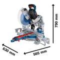 Bosch Professional GCM 18V-305 GDC (Solo) Akülü Gönye Kesme Makinesi 0601B43000