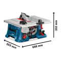 Bosch Professional GTS 18V-216 (Solo) Akülü Tezgah Testere Makinesi 0601B44000