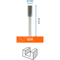 DREMEL® Freze Ucu (HSS) 6,4 mm (654) 2615065432