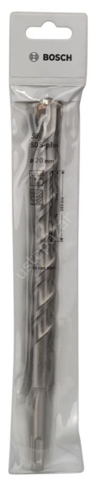 Bosch - Plus-1 Serisi, SDS-plus Kırıcı Delici Matkap Ucu 20*260 mm 2608680290