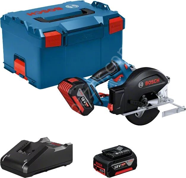 Bosch Professional GKM 18V-50 5 Ah Çift Akülü Daire Testere 06016B8002