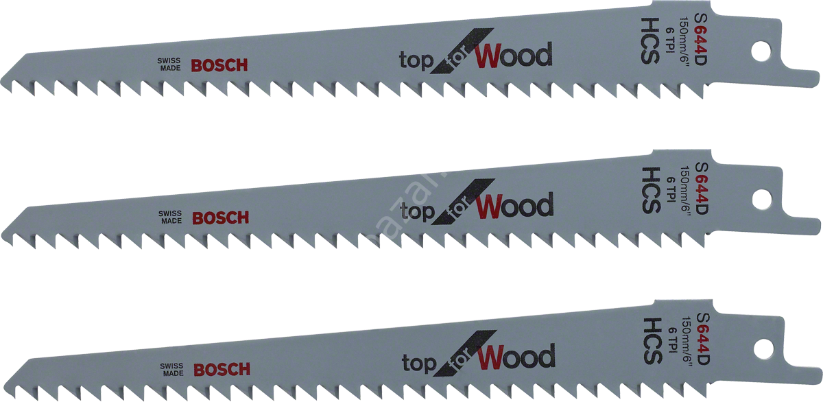 Bosch KEO 3'lü Ahsap bıçak seti F016800303