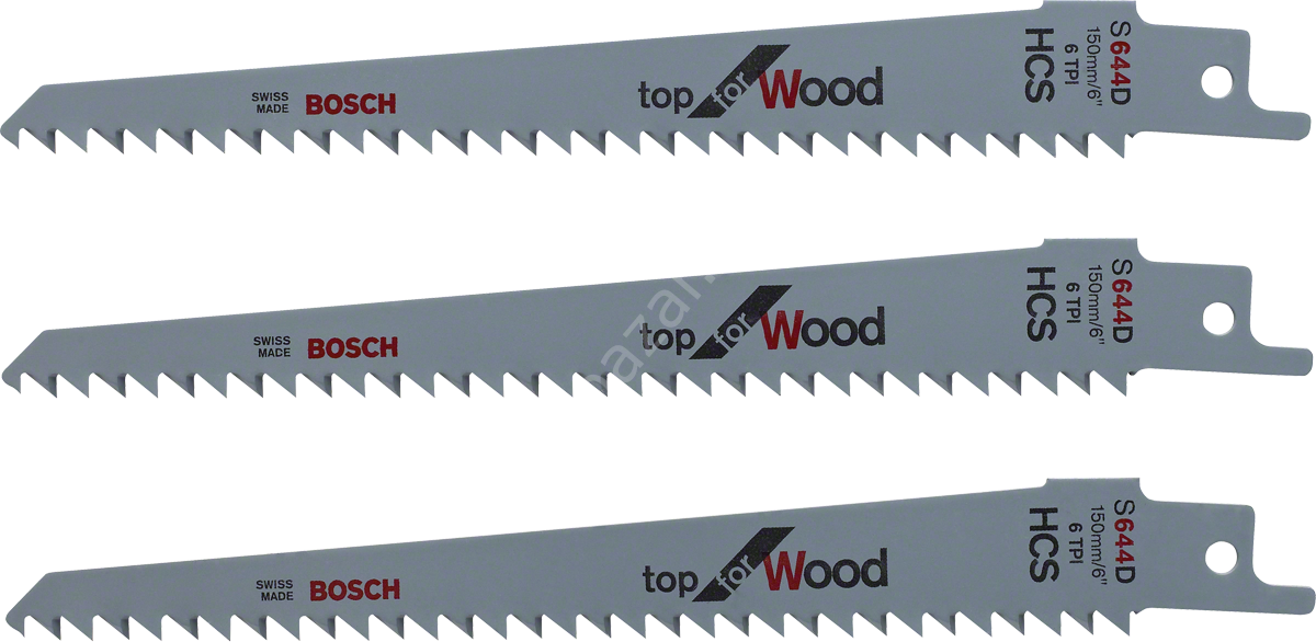 Bosch KEO 3'lü Ahsap bıçak seti F016800303