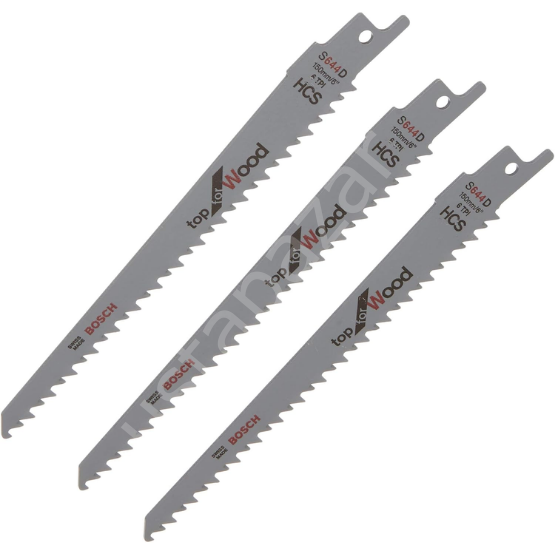 Bosch KEO 3'lü Ahsap bıçak seti F016800303