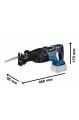 Bosch Professional GSA 185-LI Tek Akülü 5 Ah Tilki Kuyruğu