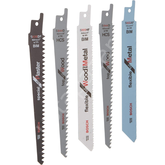 Bosch KEO 5'li Ahsap bıçak seti F016800307