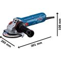Bosch Professional GWS 12-125 S Avuç Taşlama Makinesi