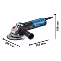 Bosch Profesyonel Gws 17-125 Açılı Taşlama Makinesi