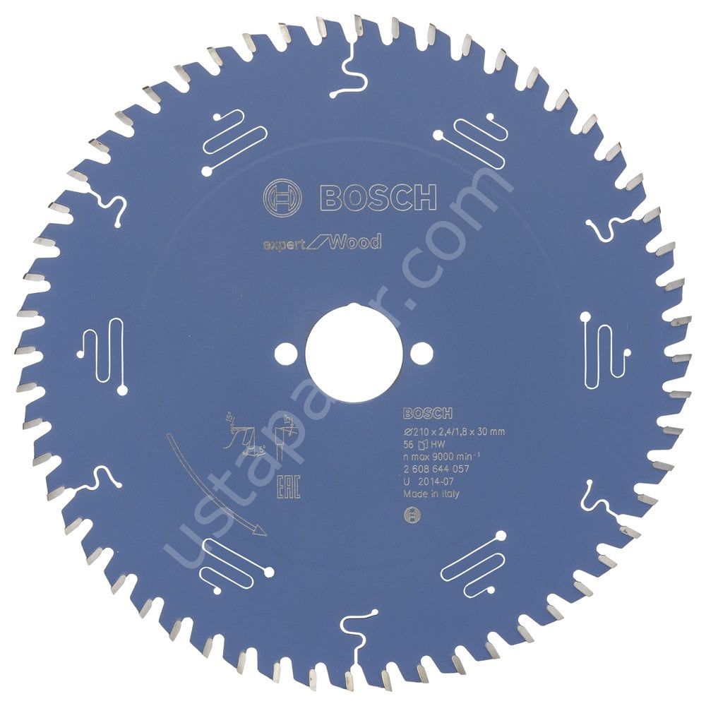 Bosch - Expert Serisi Ahşap için Daire Testere Bıçağı 210*30 mm 56 Diş 2608644057