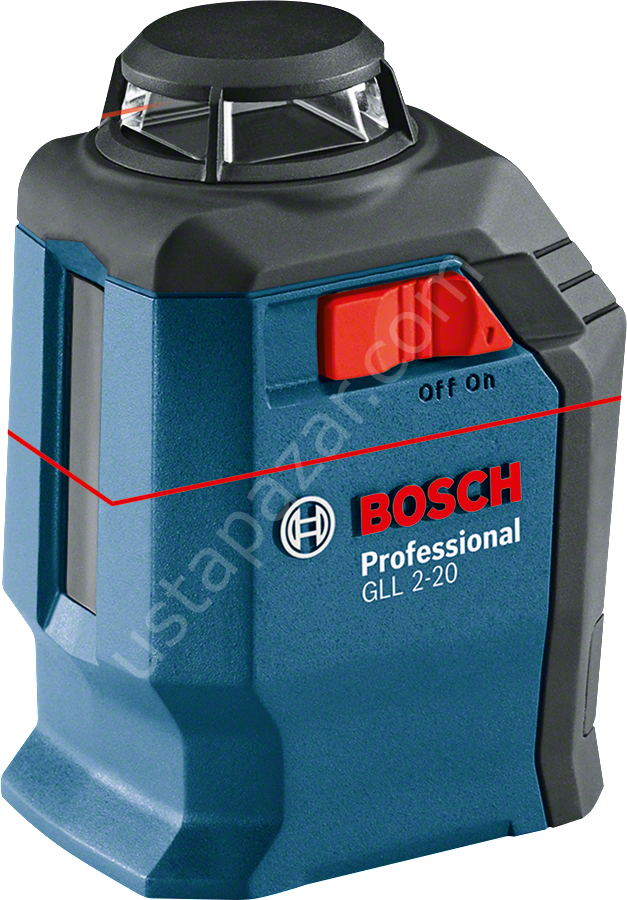 Bosch GLL 2-20 Professional Çapraz Çizgi Lazeri 0601063J00