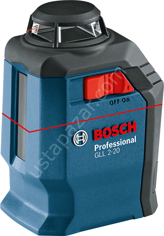 Bosch GLL 2-20 Professional Çapraz Çizgi Lazeri 0601063J00
