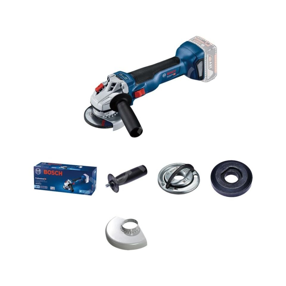 Bosch Professional GWS 18V-10 P Çift Akülü 5 Ah Taşlama Makinesi